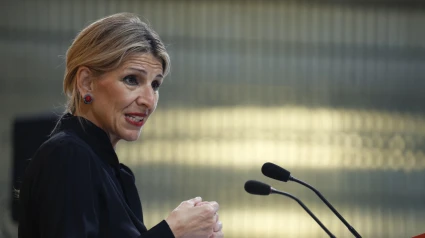 La vicepresidenta segunda del Gobierno y ministra de Trabajo y Economía Social, Yolanda Díaz, presenta la Comisión de Evaluación de la Reforma Laboral, este miércoles