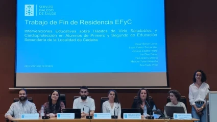 Presentación de los trabajos en el auditorio del Arquitecto Marcide