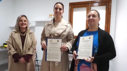 Momento de la firma del convenio