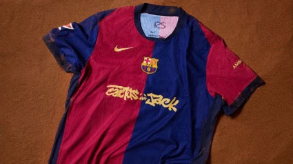 Esta es la camiseta que el Barcelona lucirá en el próximo Clásico del 11 de mayo.