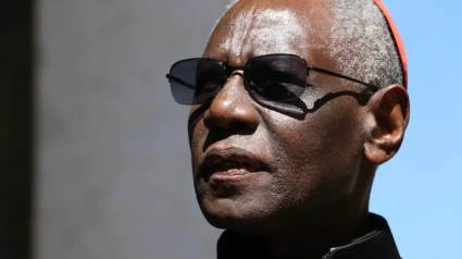 El cardenal Robert Sarah, de Ourous,Guinea