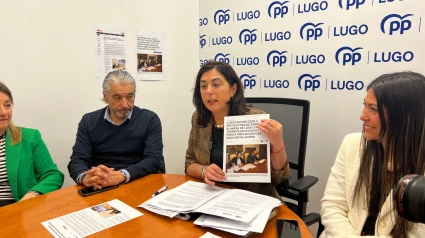 Elena Candia é a voceira dos populares no Concello de Lugo
