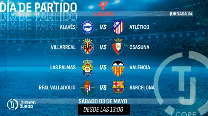 Previa Tiempo de Juego jornada 34