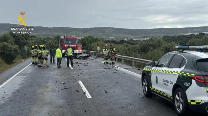 Cuatro fallecidos en un accidente cerca de Plasencia