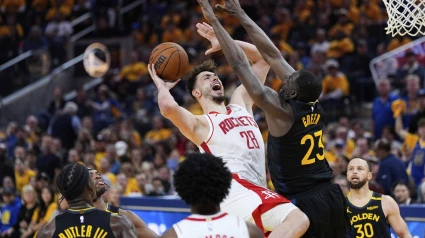 Los Rockets sobrevivieron en San Francisco y forzaron el séptimo partido en Houston.