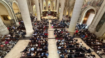 Aspecto de la Catedral de Albacete