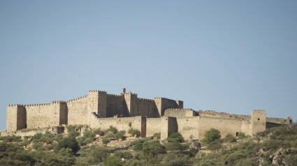 El castillo de Trujillo, en Cáceres