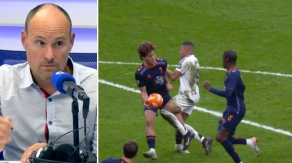 Las dudas de Mateu Lahoz por el penalti no pitado por manos de Marcos Alonso en el Real Madrid-Celta