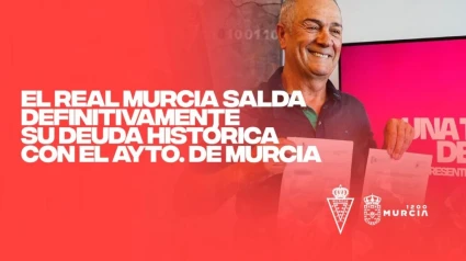El Real Murcia salda su deuda histórica con del Ayuntamiento