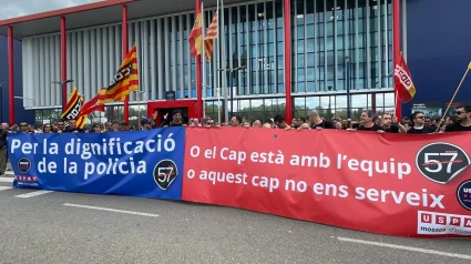 Los Mossos exigen dignificar el trabajo policial y denuncian un incremento de agresiones