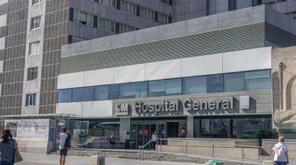 Vista diurna zona Hospital Universitario La Paz