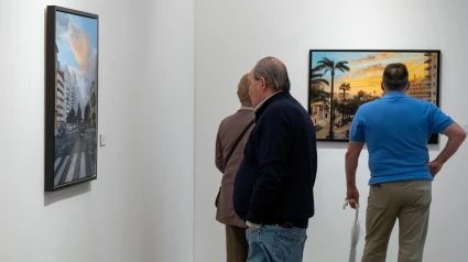 Asistentes a la exposición 'Imágenes'