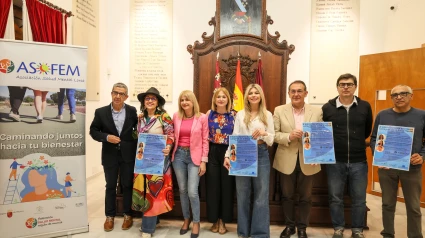 Presentación del evento solidario 'Escritores lorquinos por al salud mental'