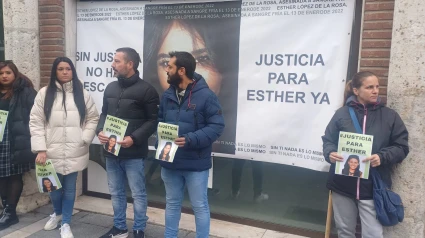 Inés López, la hermana de Esther, ante las nuevas testificales hoy en los juzgados de Vallladolid