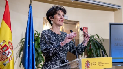 La ministra de Inclusión, Seguridad Social y Migraciones, Elma Saiz16 ABRIL 2025;ELMA SAIZ;MIGRACION;MERCADO LABORAL16/4/2025