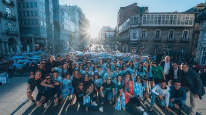 As Celtas celebra su ascenso con el celtismo en Porta do Sol