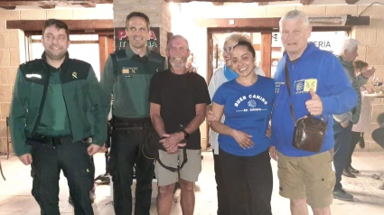 El peregrino australiano recuperó su dinero y documentación