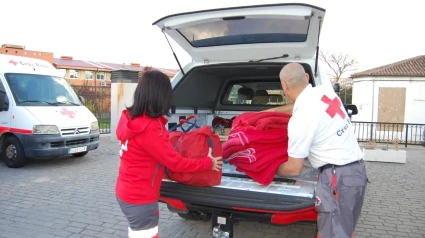 (Foto de ARCHIVO)Imagen de archivo de voluntarios de Cruz Roja Huelva.REMITIDA / HANDOUT por CRUZ ROJA HUELVAFotografía remitida a medios de comunicación exclusivamente para ilustrar la noticia a la que hace referencia la imagen, y citando la procedencia de la imagen en la firma05/11/2024