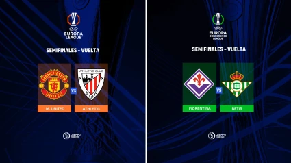 Athletic y Betis se juegan el pase a las finales de la Europa League y la Conference League.
