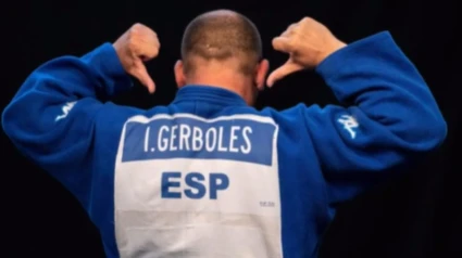 Iñigo Gerbolés en el Campeonato del Mundo de Judo Paralímpico en Kazajistán
