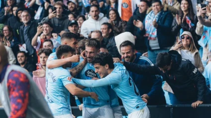 Gol de Borja Iglesias en el Celta-Sevilla