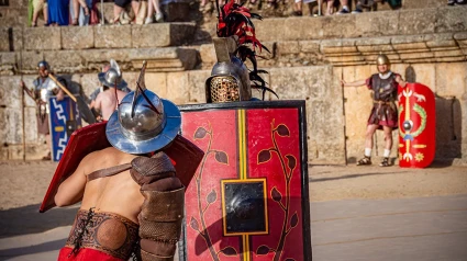 08/06/2019 La fiesta recreacionista Emerita Lvdica se celebrará en Mérida del 19 al 25 de mayo.Los formularios de inscripción para los espectáculos gladiatorios enmarcados en la XV edición de la fiesta recreacionista Emerita Lvdica de la capital extremeña se mantendrán abiertos entre las 12,00 horas de este próximo martes 13 de mayo y el viernes 16.SOCIEDAD ESPAÑA EUROPA EXTREMADURAAYUNTAMIENTO DE MÉRIDA