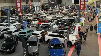 440 vehículos en el recinto ferial de Expourense