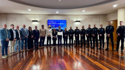 Firma del convenio en la DPH