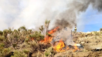 Incendios en Extremadura