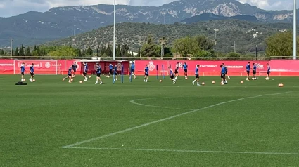 Entrenamiento del RCD Mallorca