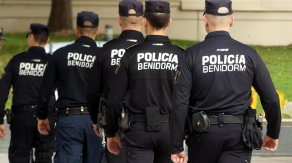 Imagen de archivo de la policía local de Benidorm