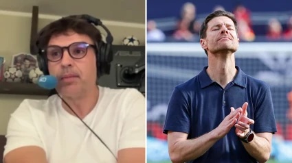 Fernando Morientes y Xabi Alonso