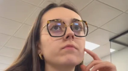 Carla, en el vídeo