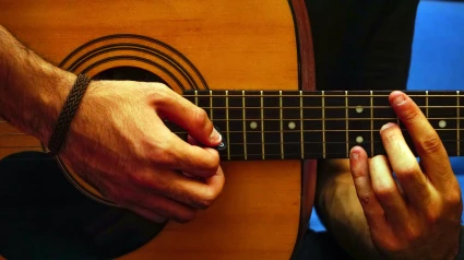 Guitarra, imagen de archivo