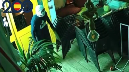 Imagen de uno de los robos
