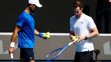 Novak Djokovic y Andy Murray