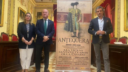 Presentación de los carteles de Antequera (Málaga)