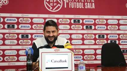 Josan González, entrenador de ElPozo Murcia FS