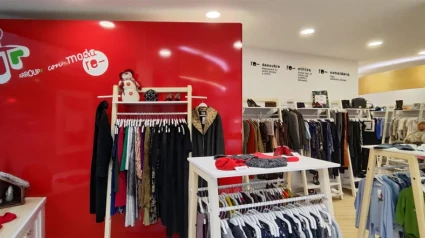 Imagen de una de las tiendas de Arroupa