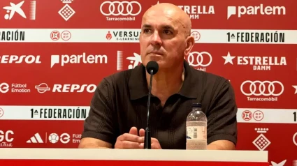 Luis César Sampedro en su presentación