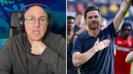 Julio Maldonado 'Maldini' y Xabi Alonso