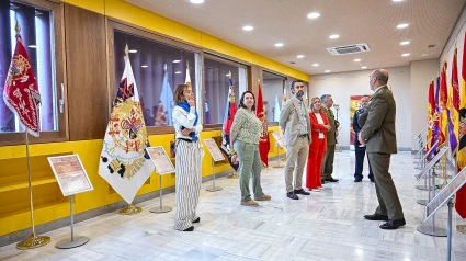 Exposición banderas historia España