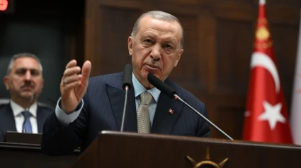 El presidente de Turquía, RECEP TAYYIP ERDOGAN