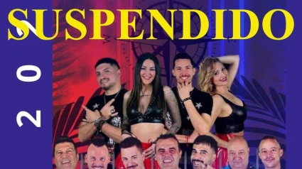 Cartel de la suspensión de la verbena de Guadix por la previsión de fuertes lluvias