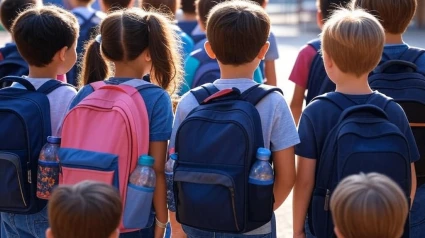Estudiantes de un colegio
