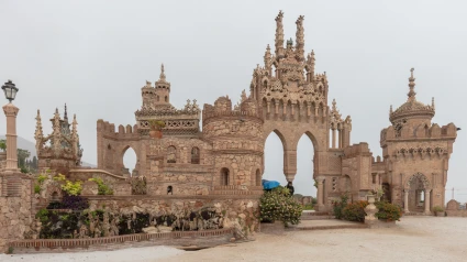 El castillo de Colomares, en Benalmádena