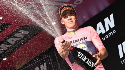 Mads Pedersen suma ya tres victorias de etapa en este Giro de Italia.