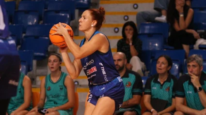 María España, jugadora del Azul Marino