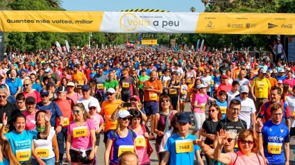 Edición anterior de la Volta a Peu, que cumplió 100 años en 2024