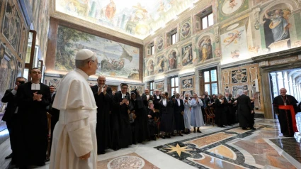 El Papa en audiencia con los Hermanos de las Escuelas Cristianas